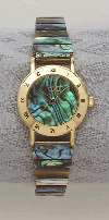 Lady's Genuine Abalone Quartz Watch