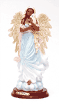 Alabastrite Angel Holding Lamb