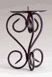 Metal Cathedral Candleholders