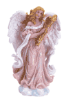 Alabastrite Angel With Lyre