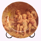 Patchwork Plate - Cherubim