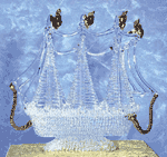 Spun Glass Ship