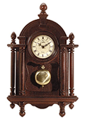Wood Wall Clock With Pendulum