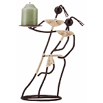 Dancing Couple Candleholder