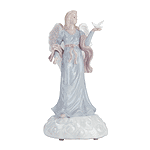 Musical Porcelain Lido Angel With Dove
