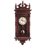 Wood Pendulum Wall Clock