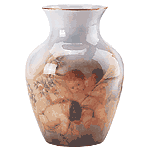 Cherub Blue Sky Patchwork Vase