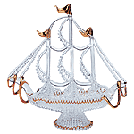 Spun Glass Schooner