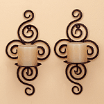Twisted Candleholders