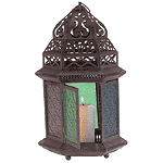 Large Moroccan Style Candle Lantern