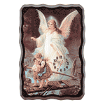 Guardian Angel Wall Clock