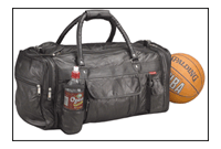Genuine Leather Gym Bag