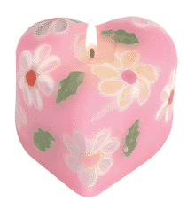 Flower Power Candle