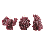 Lion, Elephant & Wild Mustang Candles