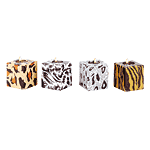 Safari Patterned Candles