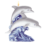 Dolphin Candle