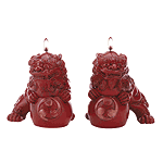 Foo Dog Candle