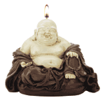 Sitting Buddha Candle