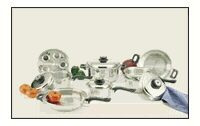 17 pc Stainless Steel Cookware Ultra