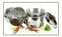 Steam Control Steel Spaghetti Cooker